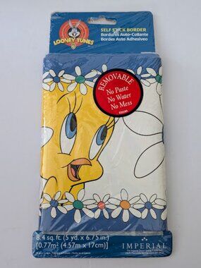 Looney Tunes Tweety Bird Self Stick Wallpaper Border 5 Yards